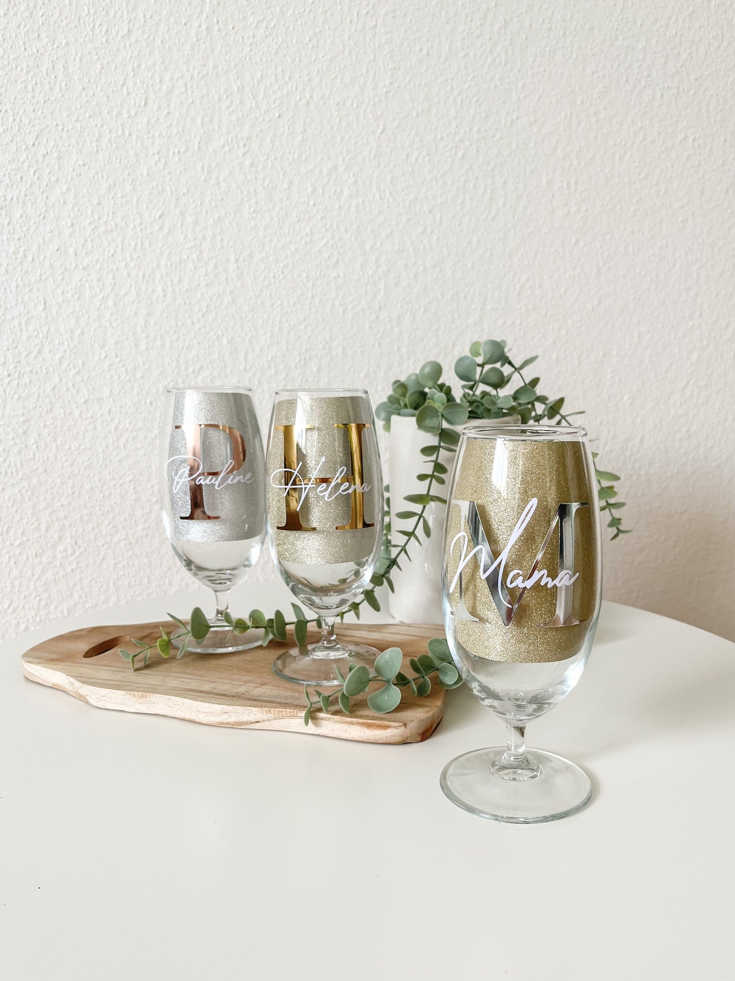 Bierglas | Glas | personalisiert | Initialen | Name | individuell | Geschenkidee Männer / Frauen | Geschenk | Geburtstag | Einzug | Vatertag