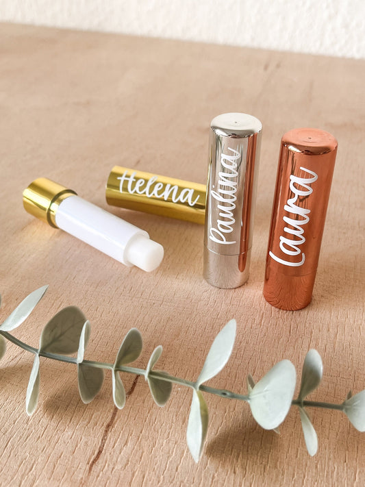 Lippenbalsam | Lippenstift | Lippenpflege | personalisiert | Geschenk | personalisiert | Freundin | Muttertag | Beauty | Geburtstag