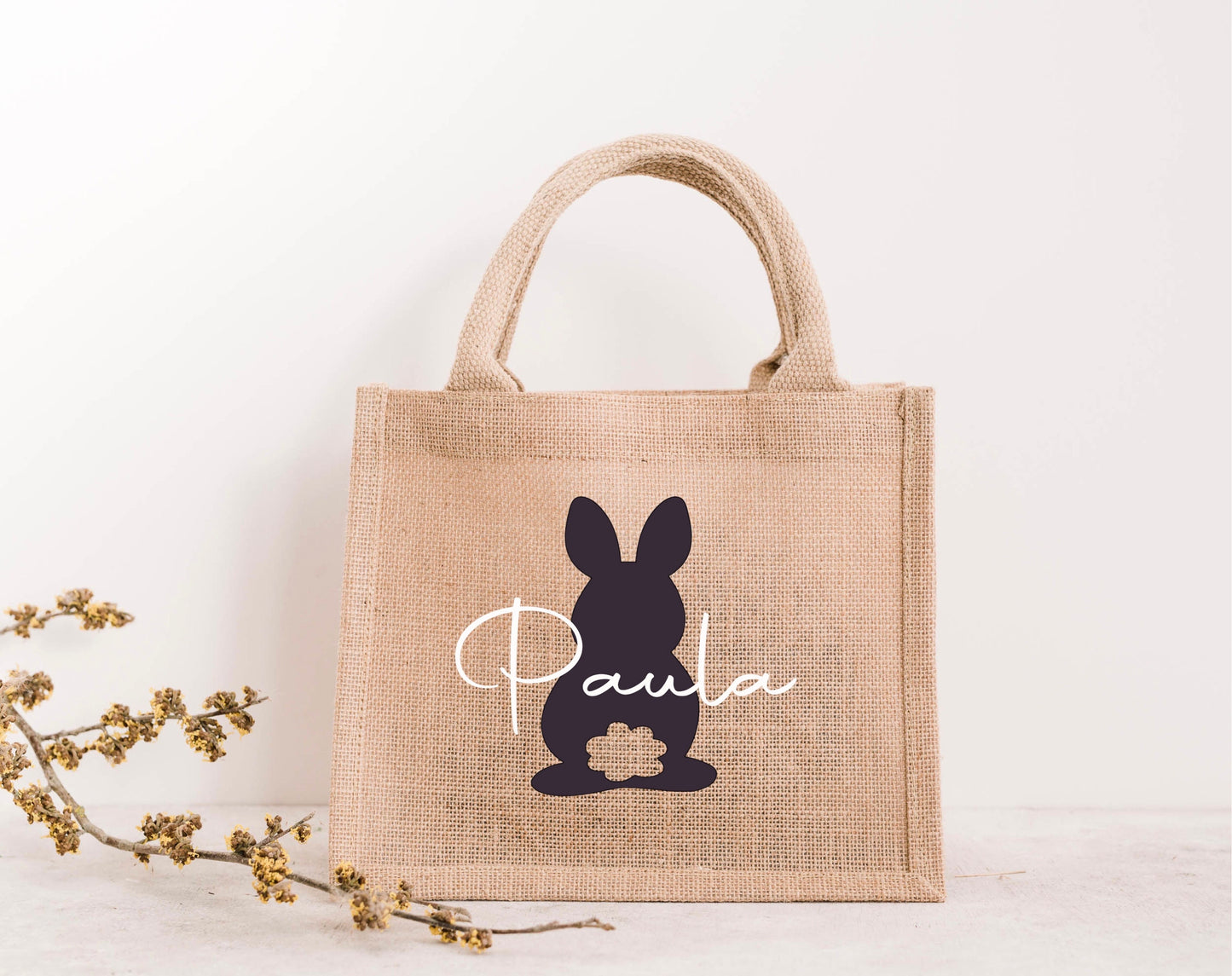 Jutetasche | Ostern | Tasche | Name | personalisiert | Geschenkidee | Geschenk | Kinder | Osterhase