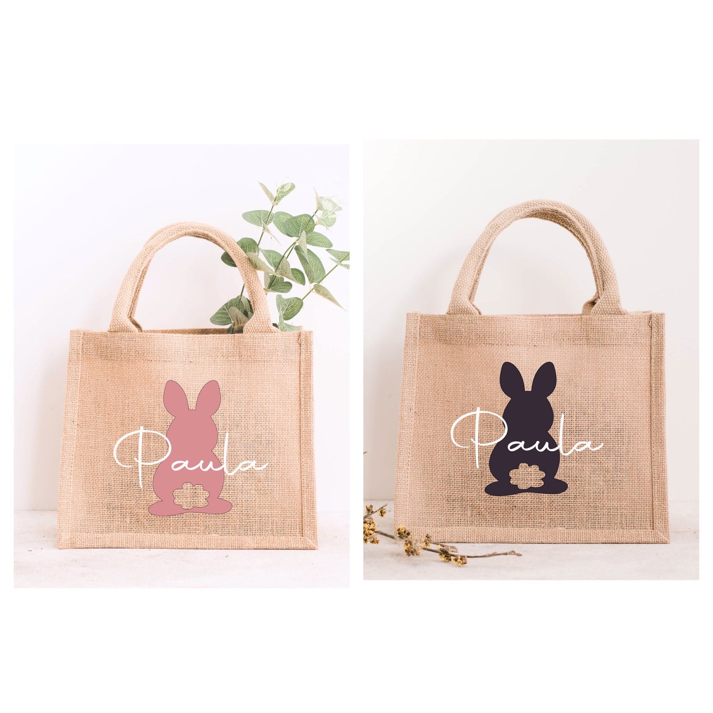 Jutetasche | Ostern | Tasche | Name | personalisiert | Geschenkidee | Geschenk | Kinder | Osterhase